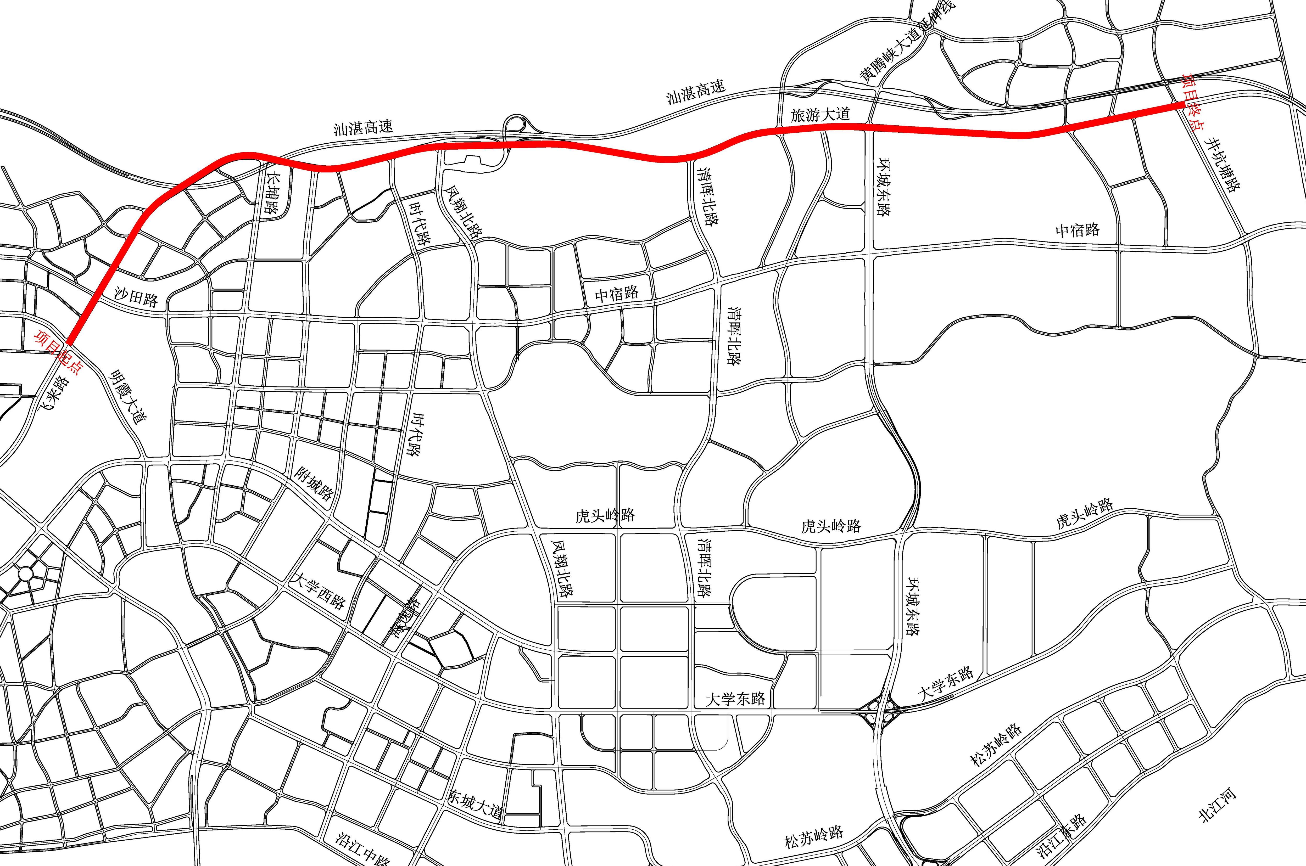 清遠市旅游大道（飛來路至井坑塘路）道路工程.jpg