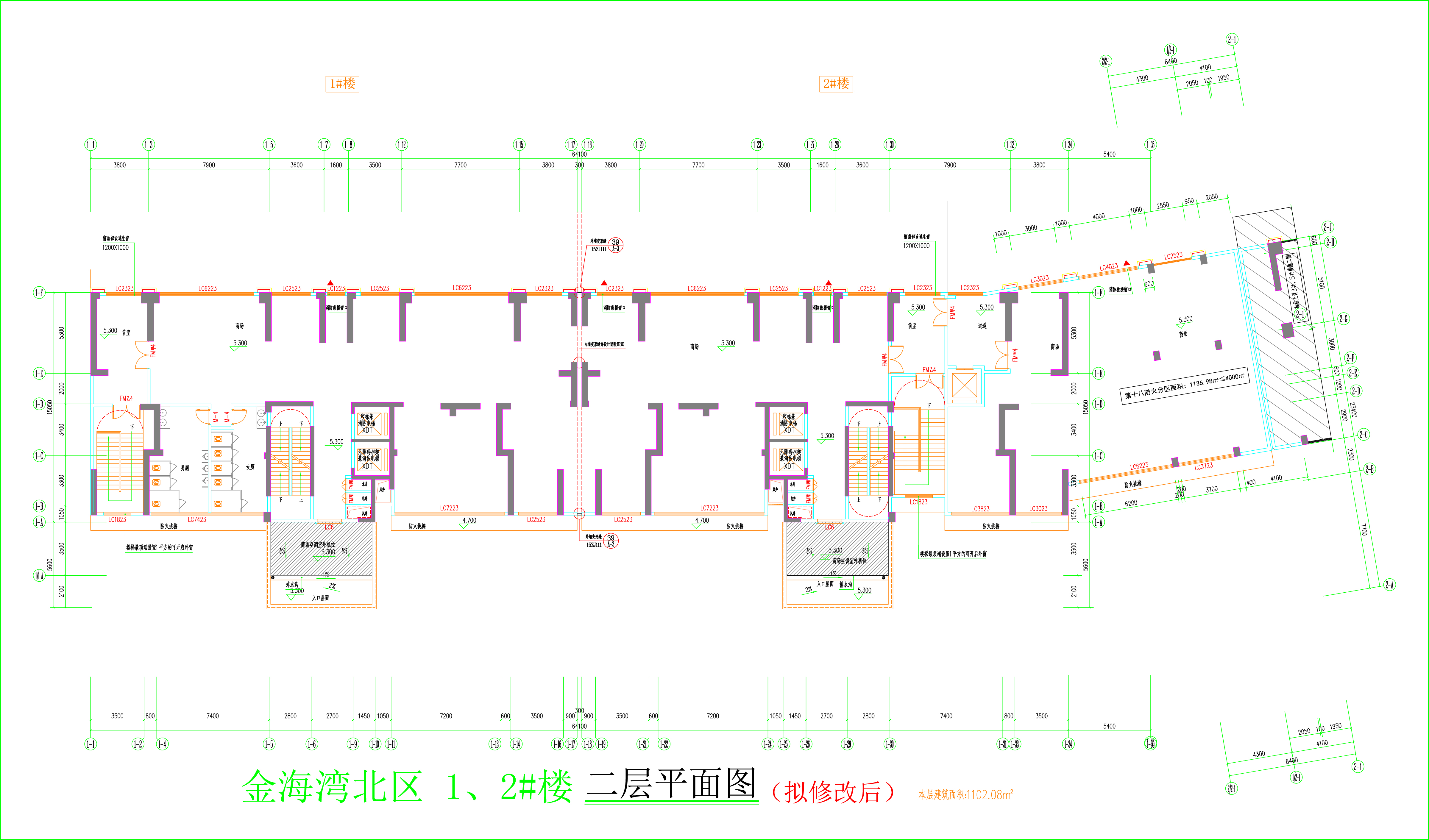 金海灣北區(qū)1、2#樓_二層平面圖.jpg