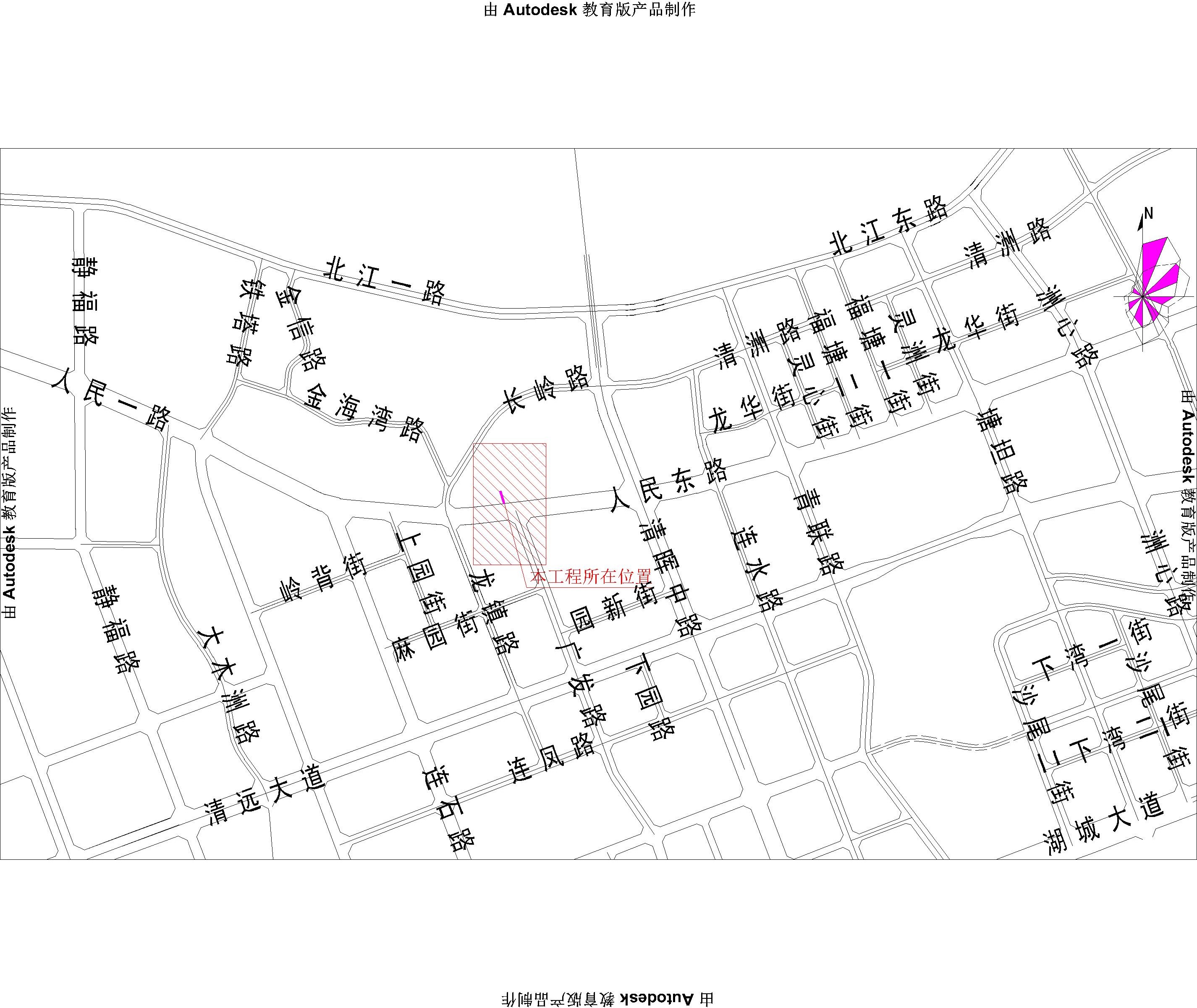 2023.3.23-38清遠(yuǎn)市蒲公英幼兒園市政報(bào)建 -布局1.jpg