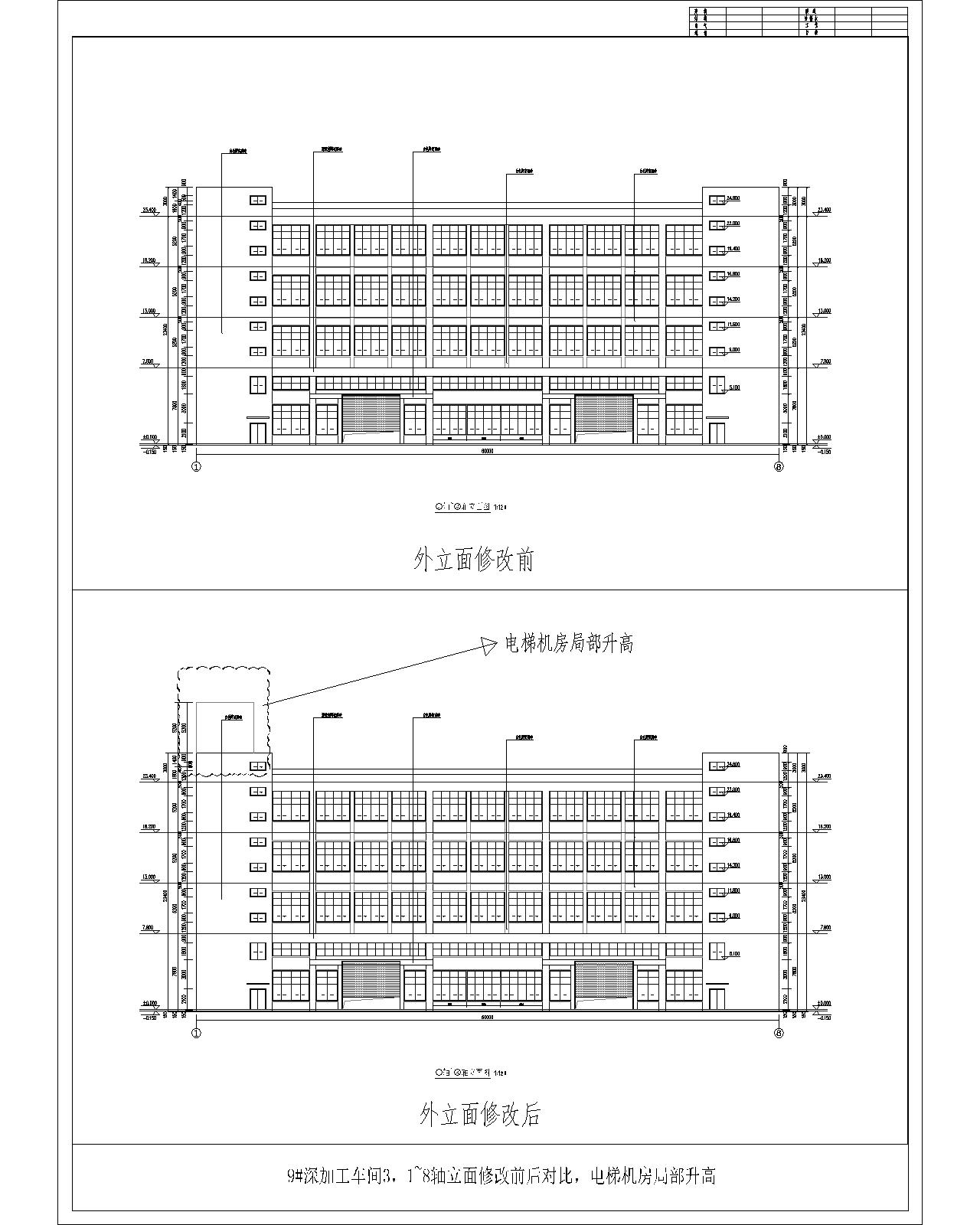 9#、1~8軸立面外立面修改前后對(duì)比（電梯機(jī)房局部升高）.jpg