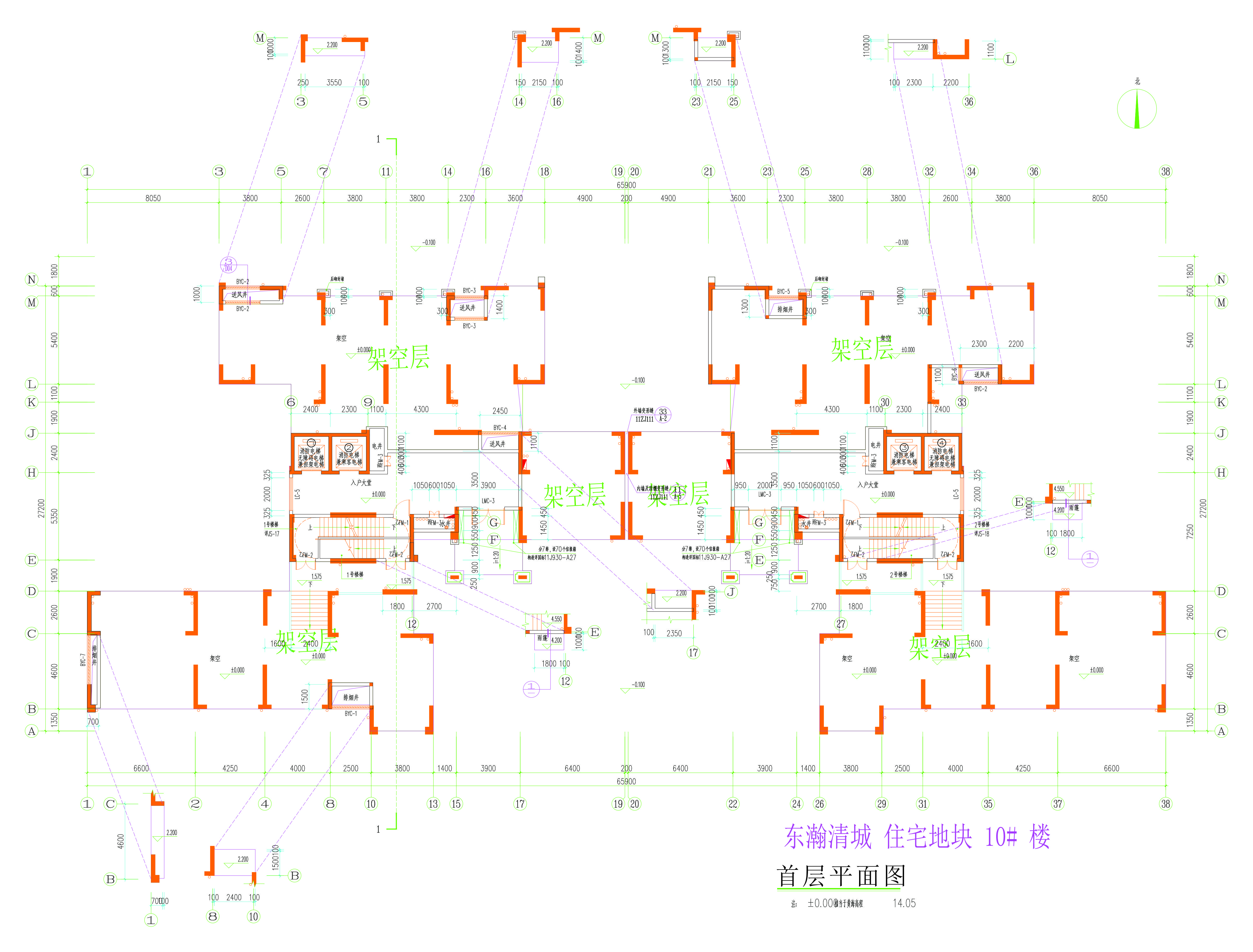 住宅地塊10#樓首層平面圖.jpg